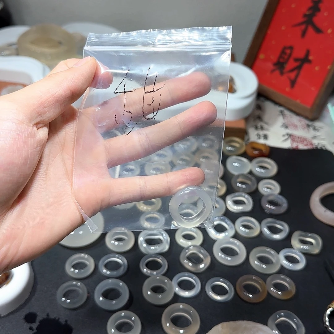 合金戒指玛瑙/玉髓