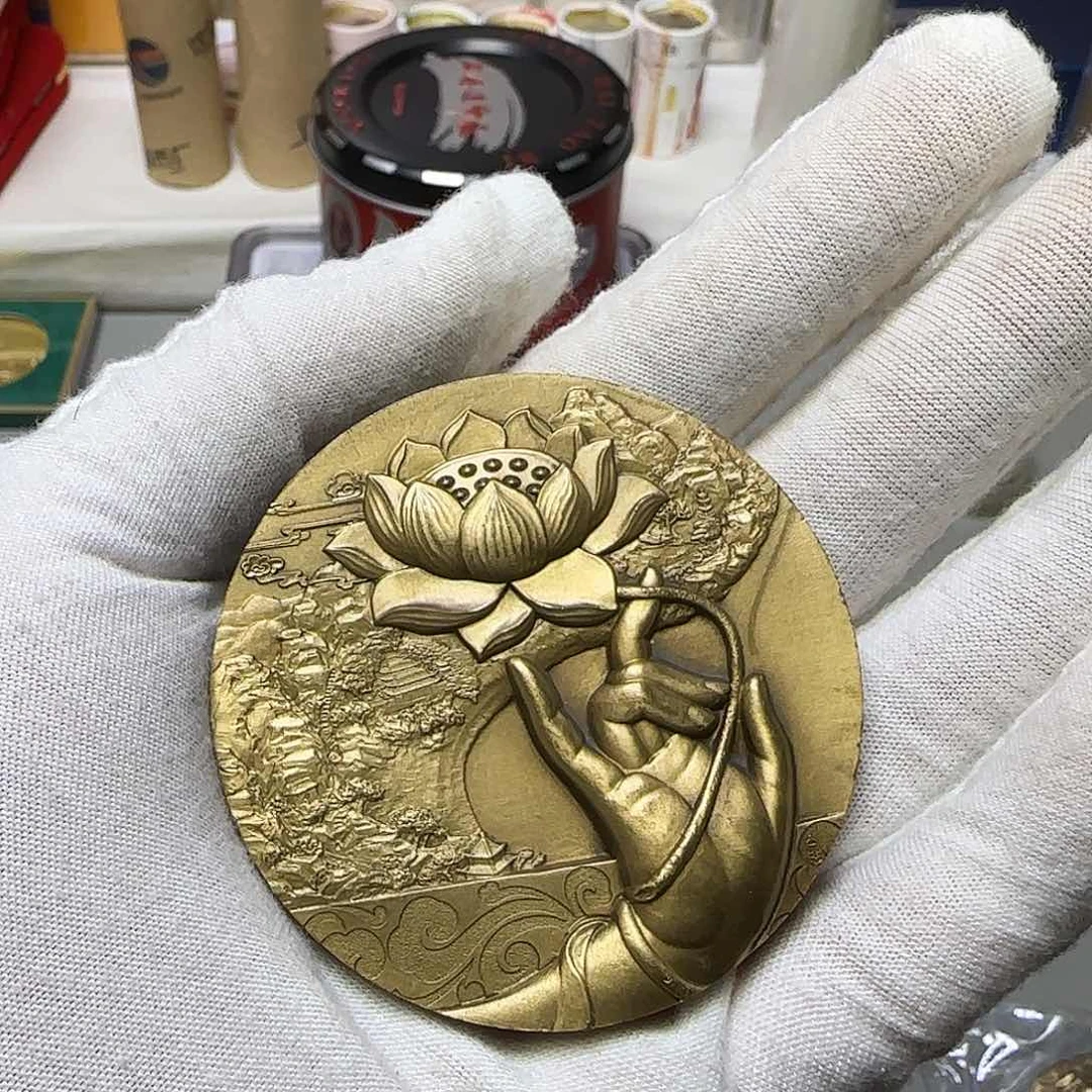 小***哥普陀观音大铜章福利出