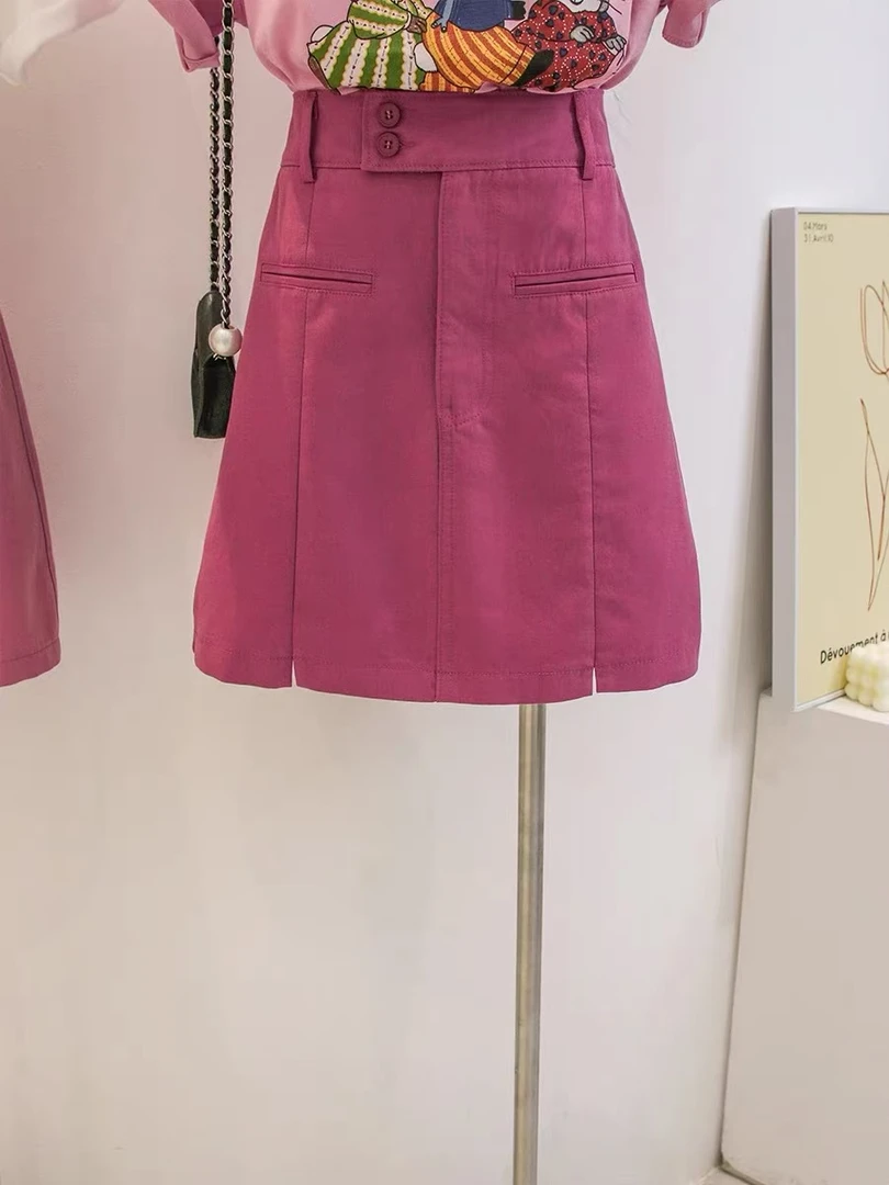 短裙显瘦高腰时尚休闲百搭女士471