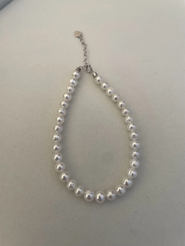 [珍珠三兄弟]淡水珍珠手链/极光/小波浪/4.5-5.5mm