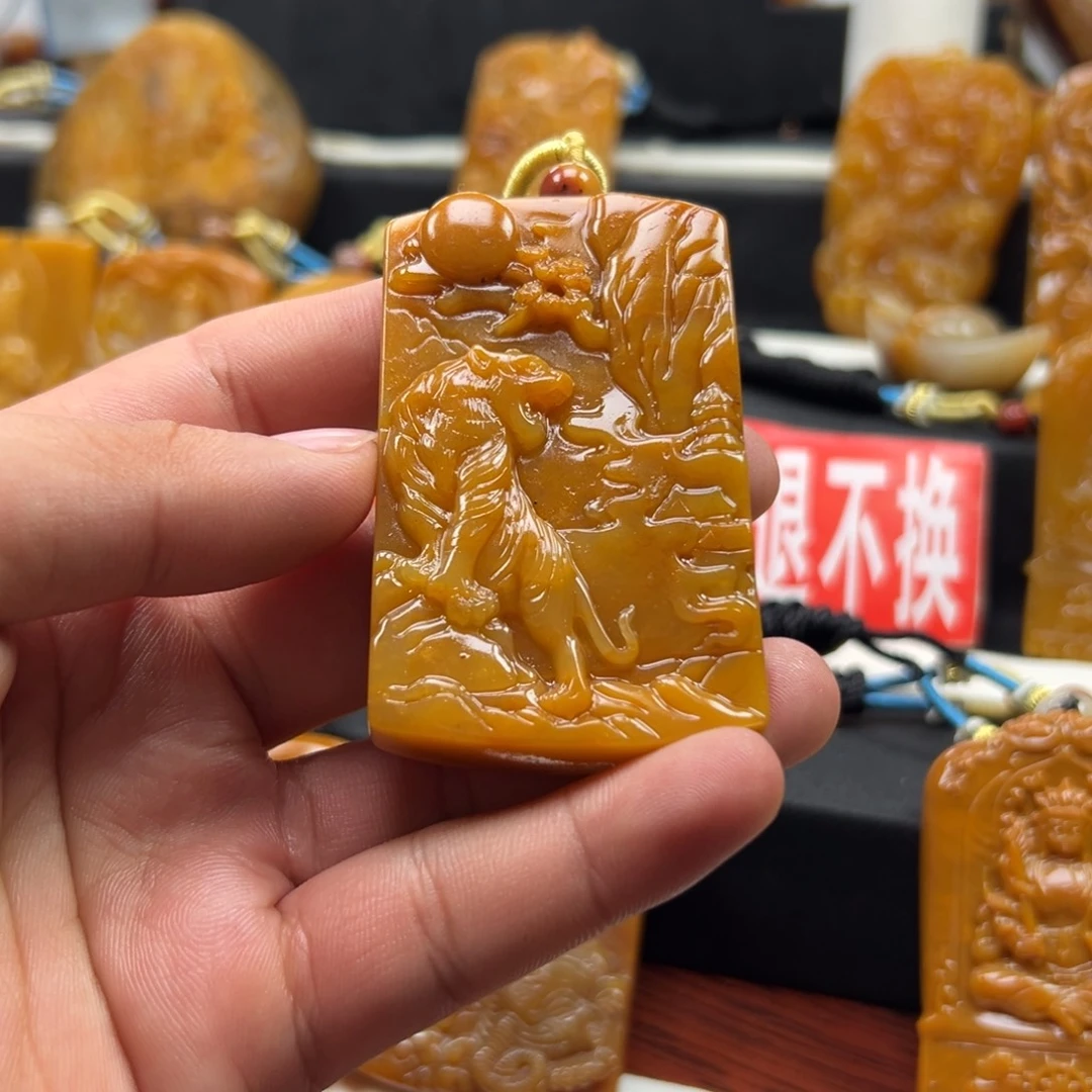 石英质玉（黄龙玉）未镶嵌多选一发货
