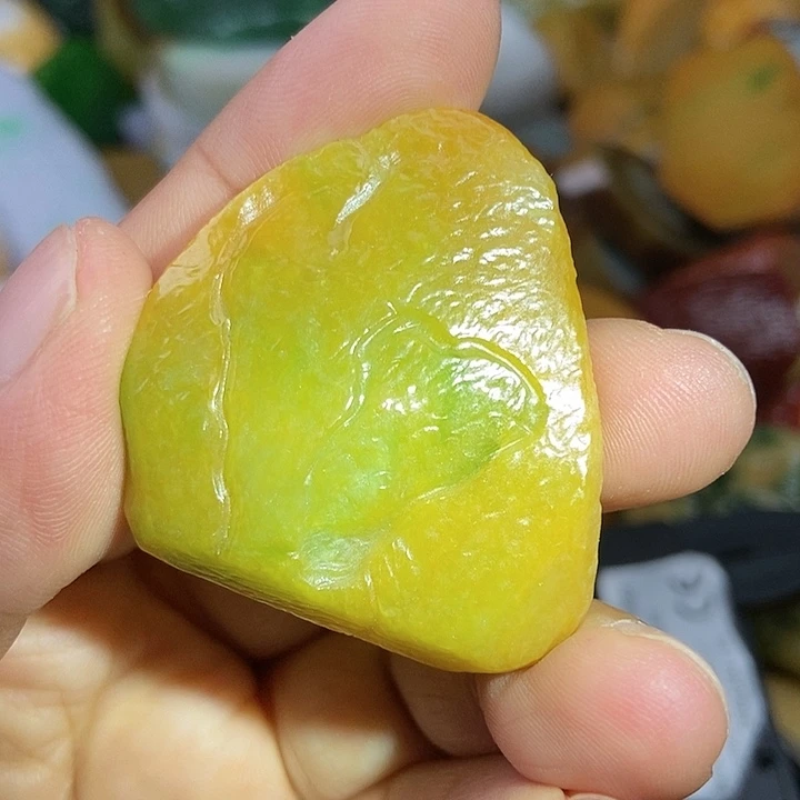 颈饰未镶嵌翡翠缅甸翡翠