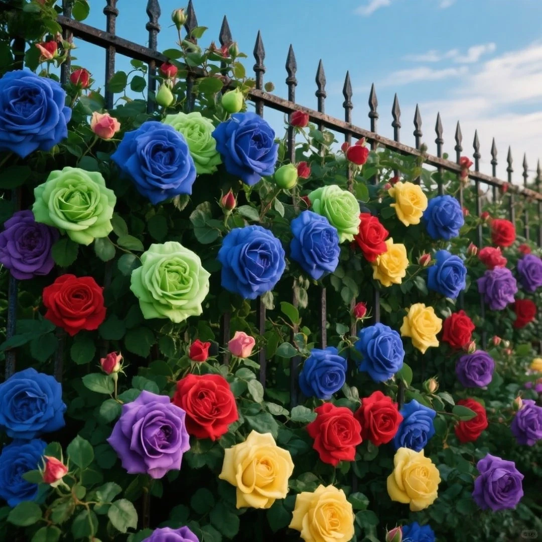 多花无刺蔷薇爬藤花苗四季好养爬藤月季植物庭院盆栽围墙耐寒耐热