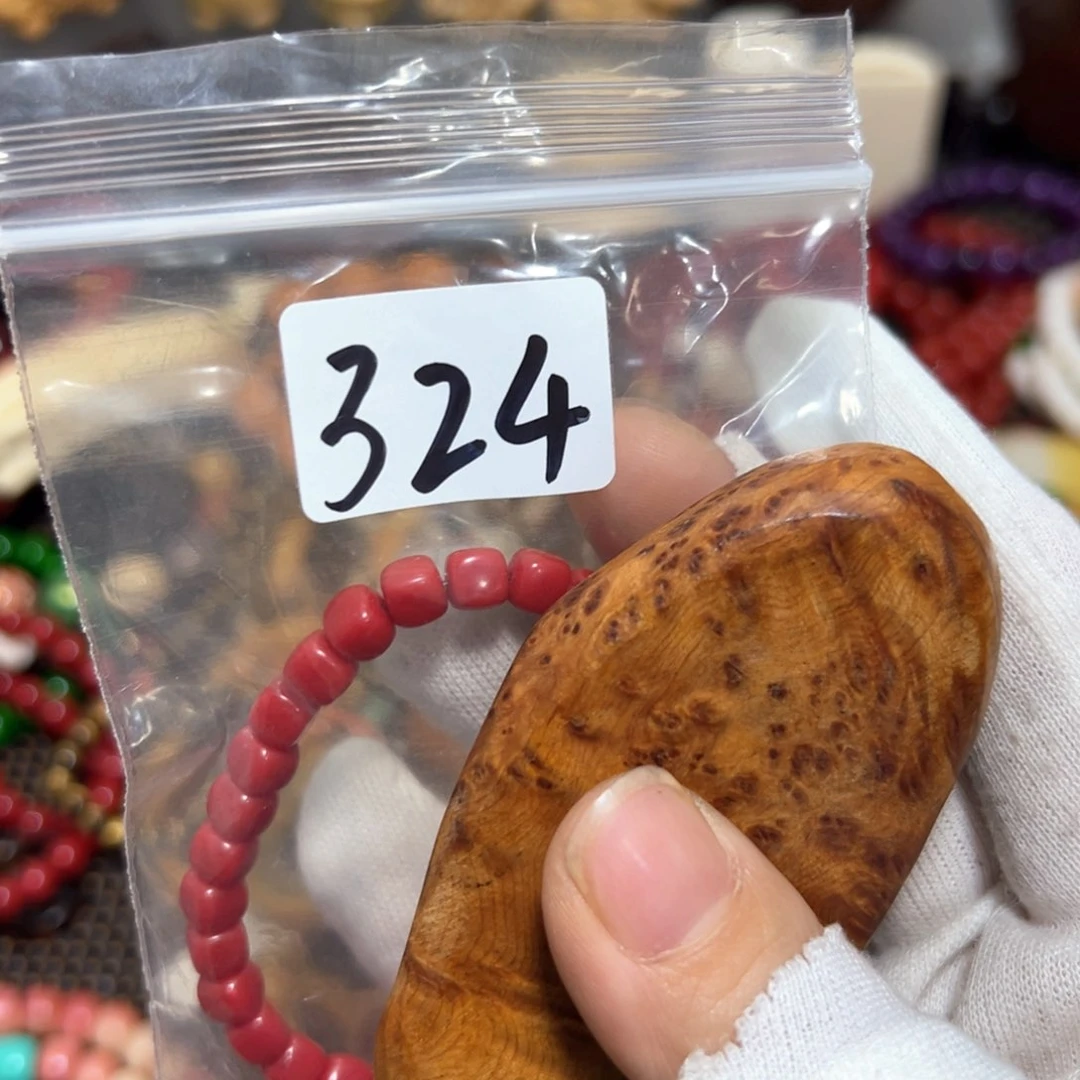 【闪购商品】非洲檀香无事牌05单圈手串