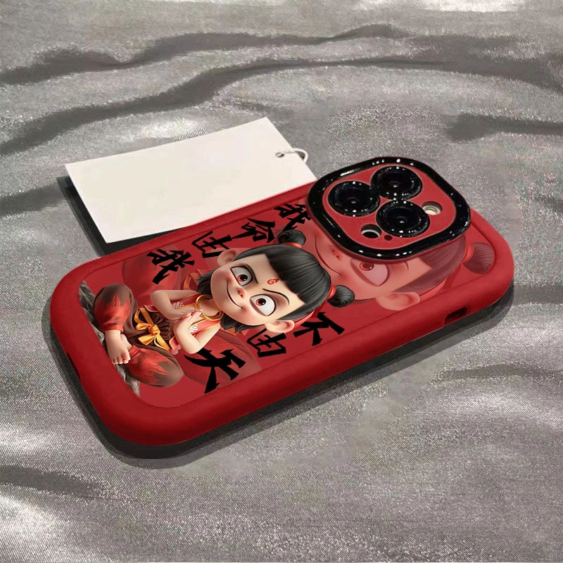 哪吒我命由我适用iphone16promax苹果15/14P手机壳泡芙13p/12/11
