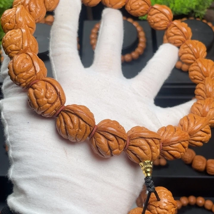 威***猫木质类精品桃核手持