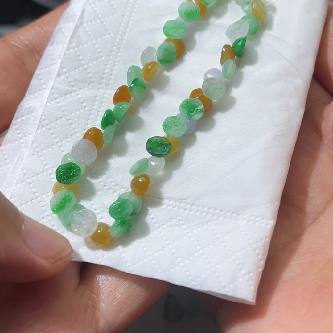 未镶嵌定制翡翠莲蓬