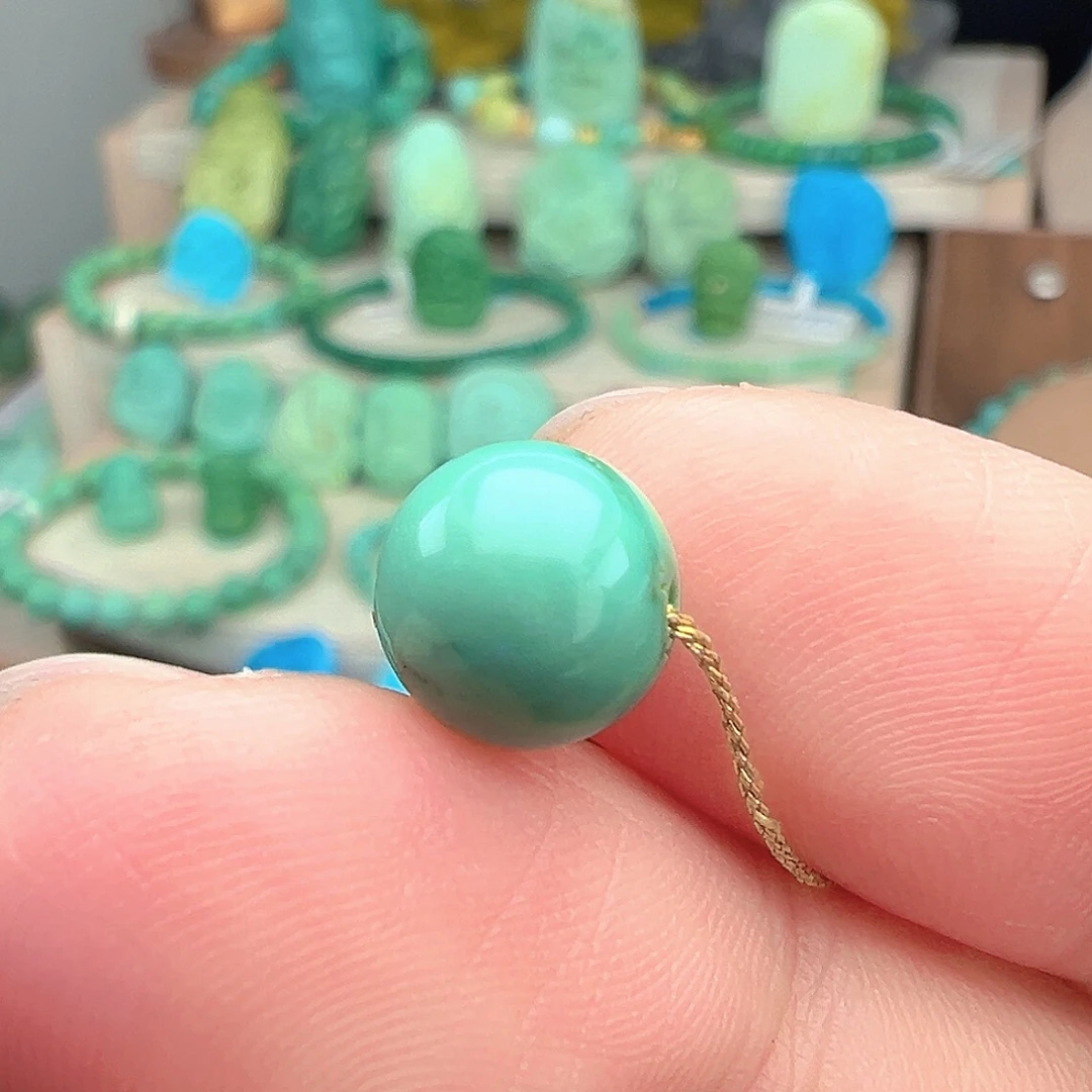 绿松石未镶嵌主播万珍