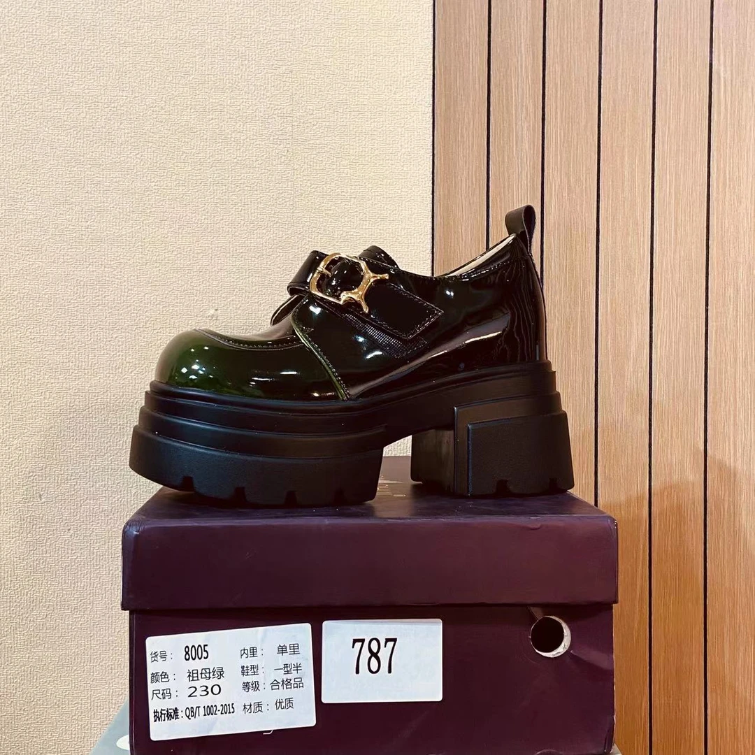 【清仓】2025小个子厚底平增高百搭女鞋787