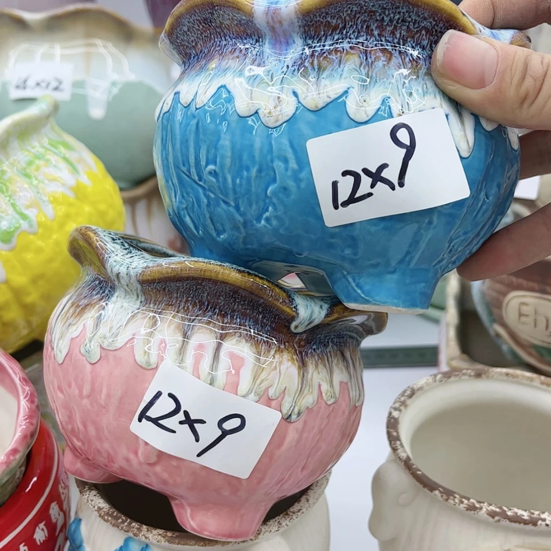 【闪购商品】陶瓷多肉绿植陶瓷花盆