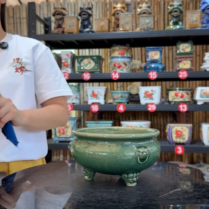 498玉绿瑕疵 外口16内深6