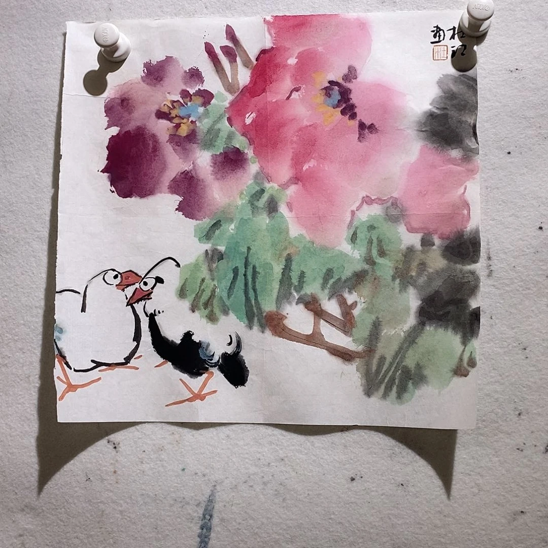 国画杜峰老师作品