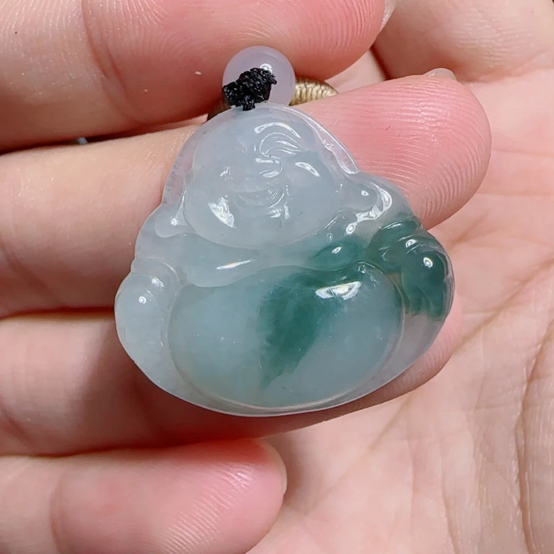 颈饰未镶嵌翡翠佛公