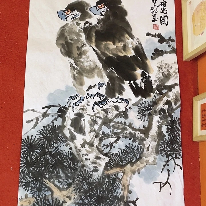 国画张圣敏先生纯手绘作品