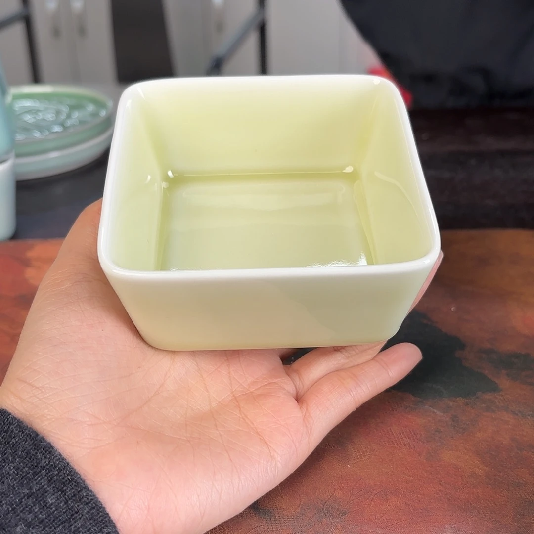 龙泉云间青瓷小米茶器