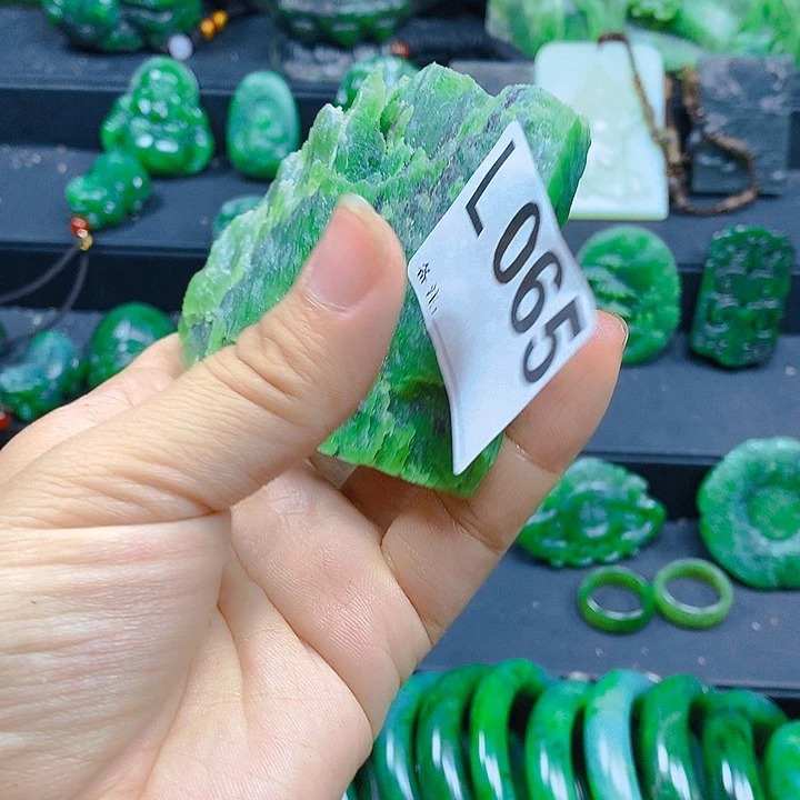 未镶嵌和田玉珠宝半成品