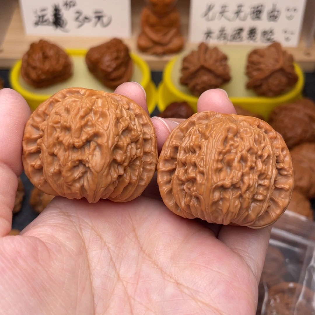 文玩核桃把件狮子41