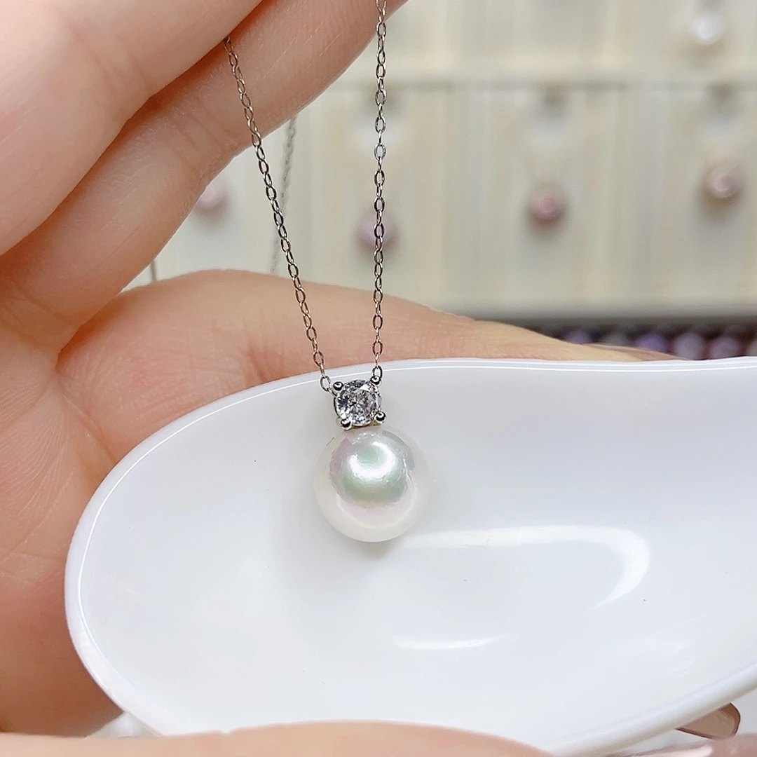 合金吊坠(赠链)淡水珍珠