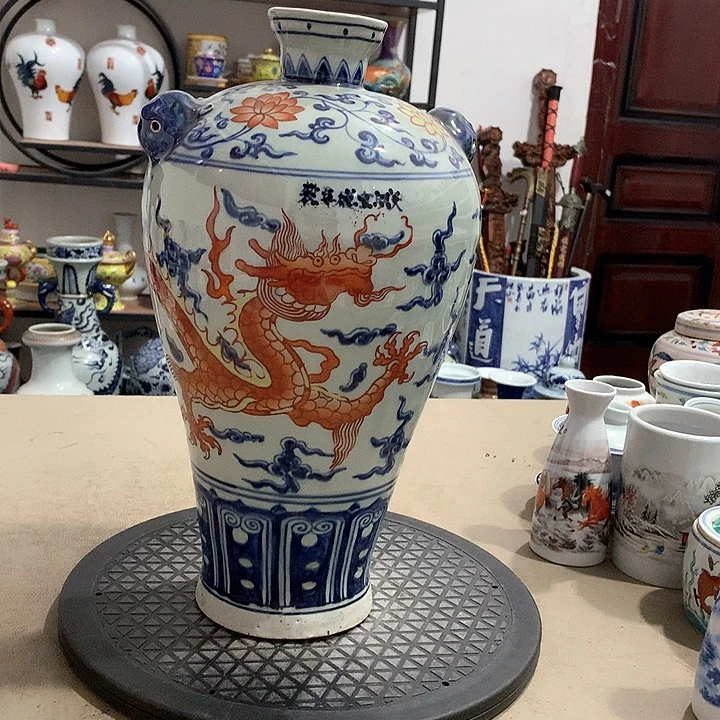 摆件陶博古架陶瓷摆件