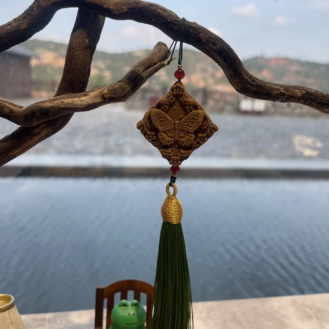 除湿升阳药香牌挂件