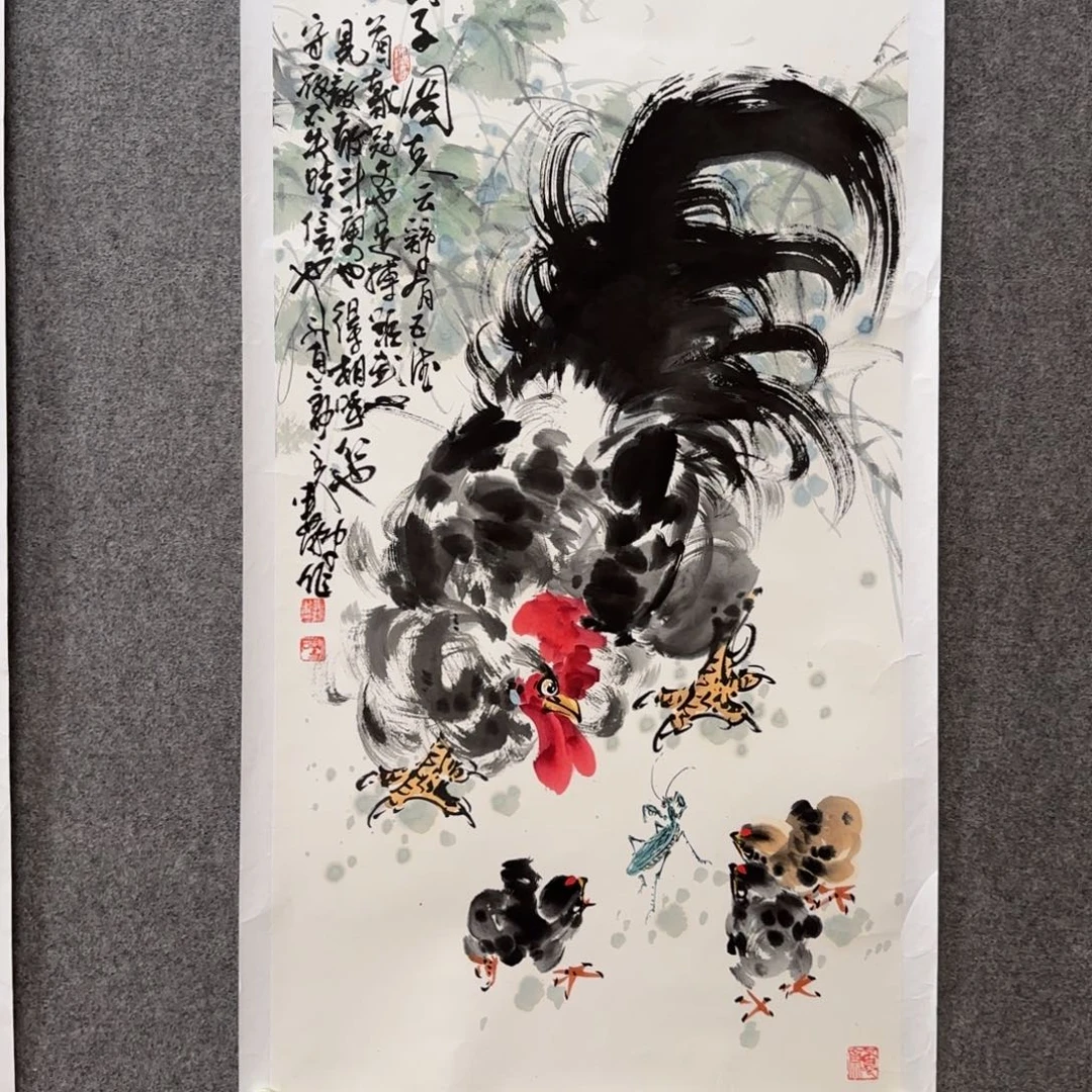 国画zz娄鹏老师手绘作品