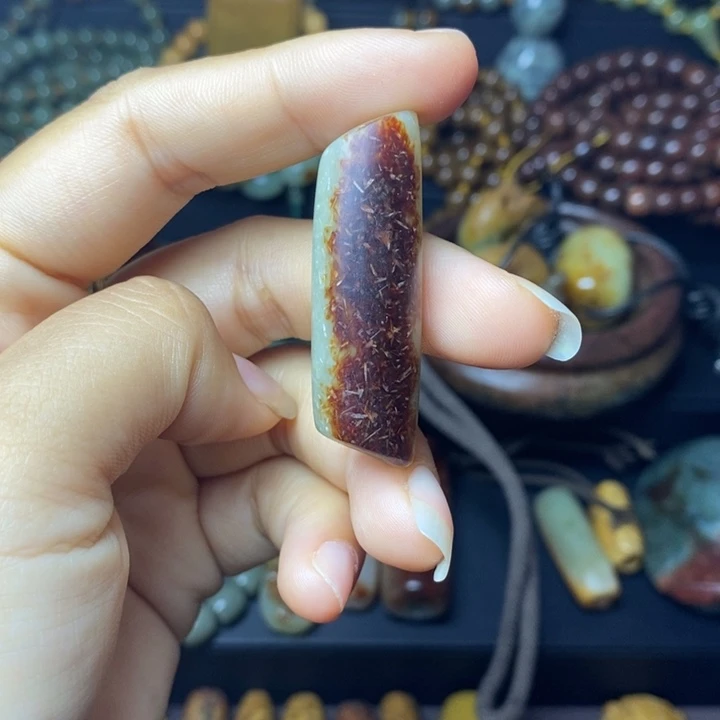 岫岩河磨玉（透闪石质玉）未镶嵌挂件