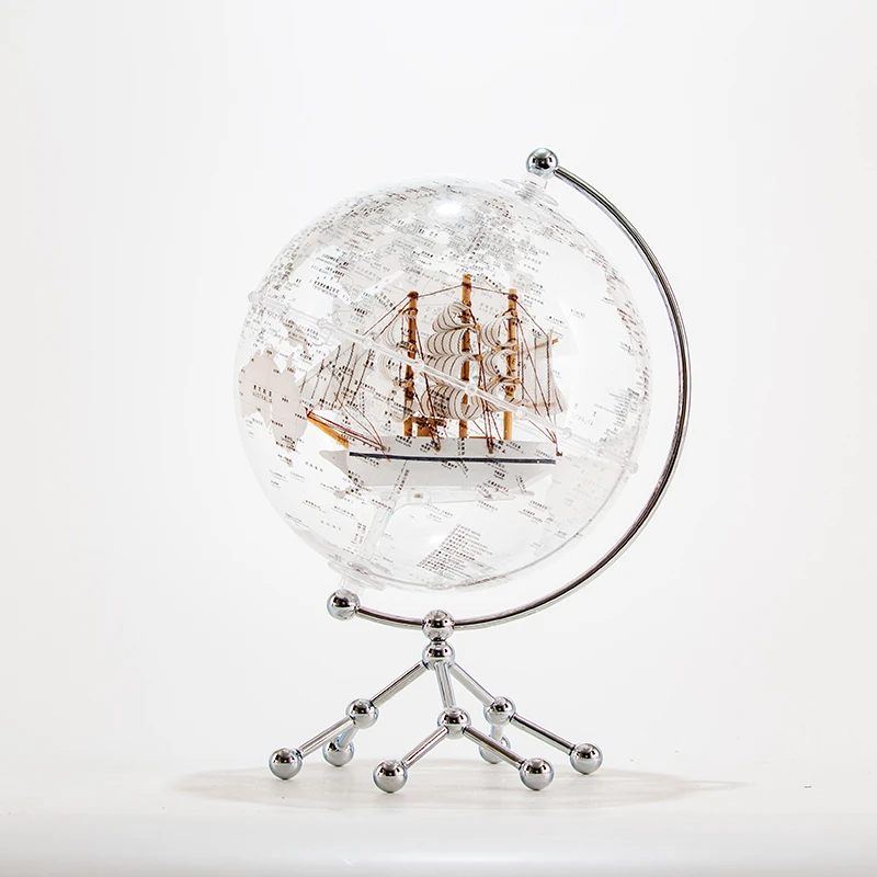 【一横一竖】地球仪初高中毕业礼物锌合金分子底座毕业生日礼物