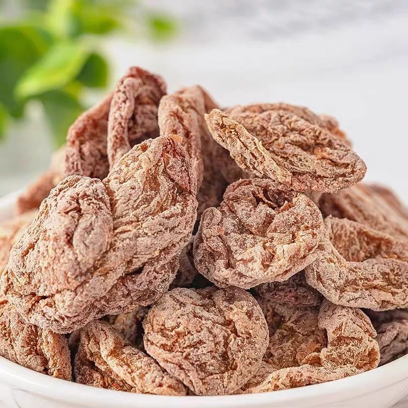 无核老梅干 酸甜话梅干九制梅子无核梅干话梅果干蜜饯零食梅子干