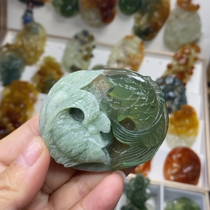 【闪购商品】未镶嵌蛇纹石玉颈饰