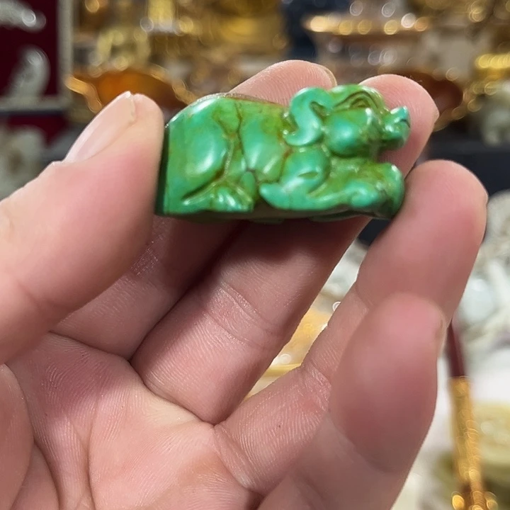 绿松石未镶嵌吊坠(不含链)精品