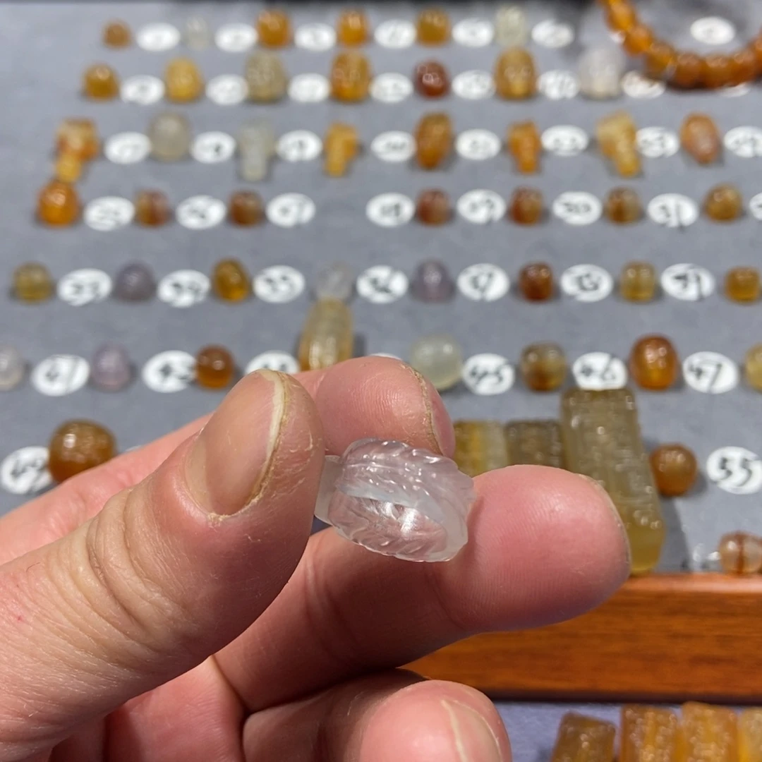 海***、玛瑙/玉髓合金颈饰跑环