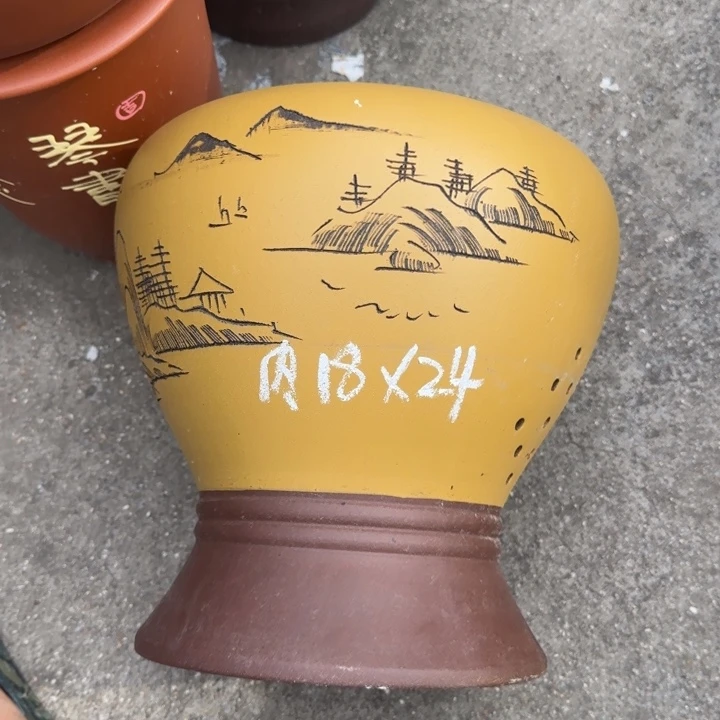 紫砂花盆特价清仓