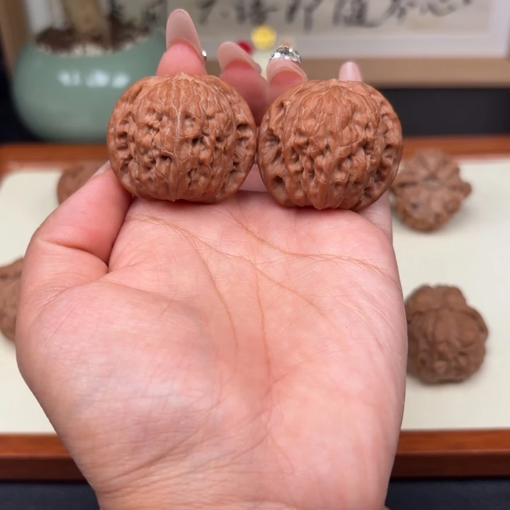 把件文玩核桃全品正磨38