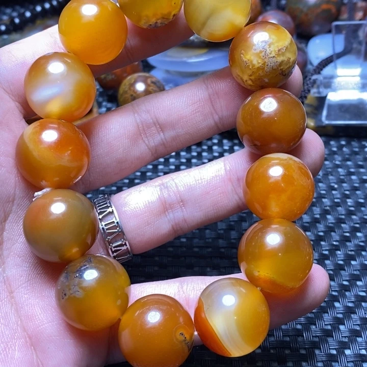 玛瑙/玉髓颈饰未镶嵌饭*酱