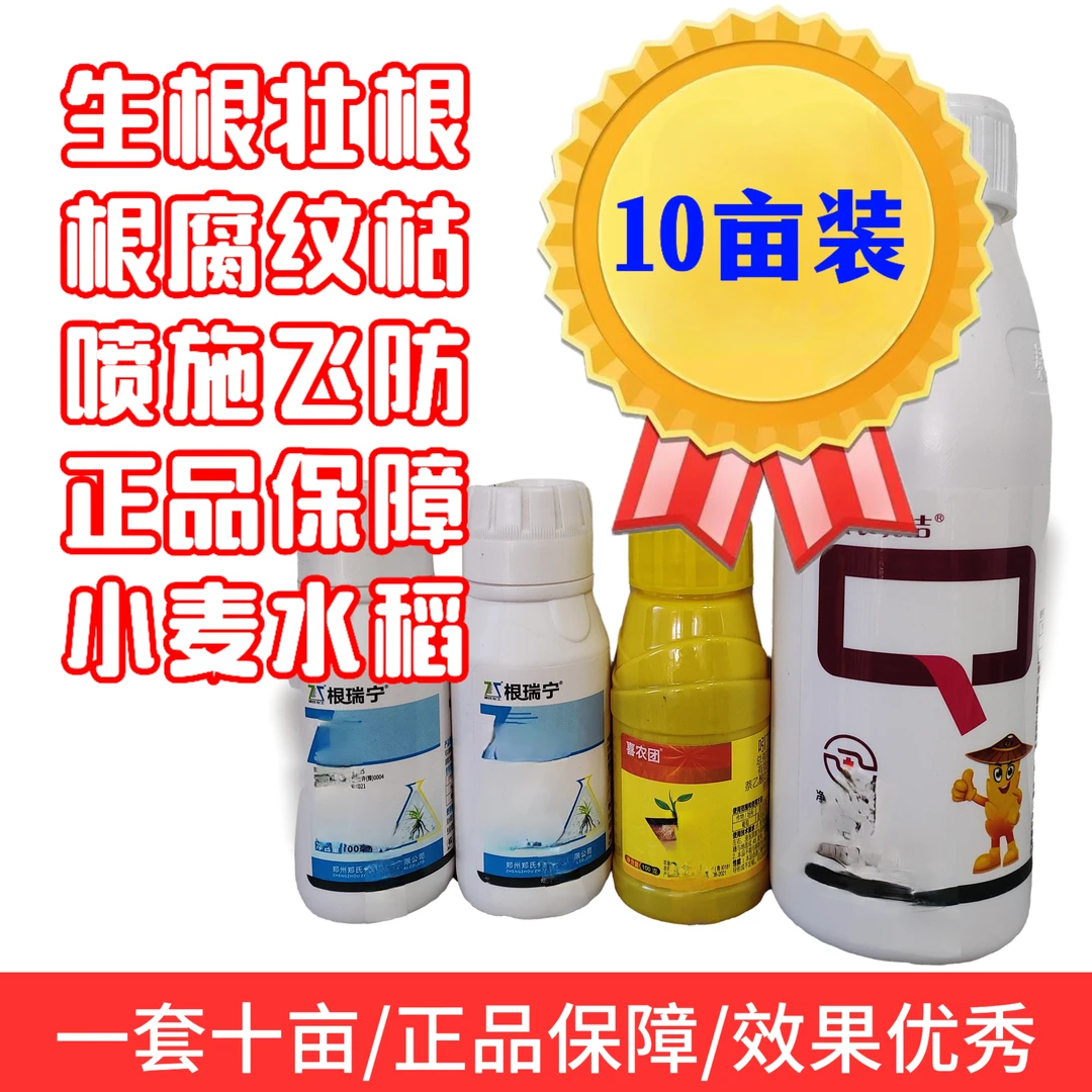 小麦水稻生根壮苗抗根腐提高根系活力氨基酸叶面肥