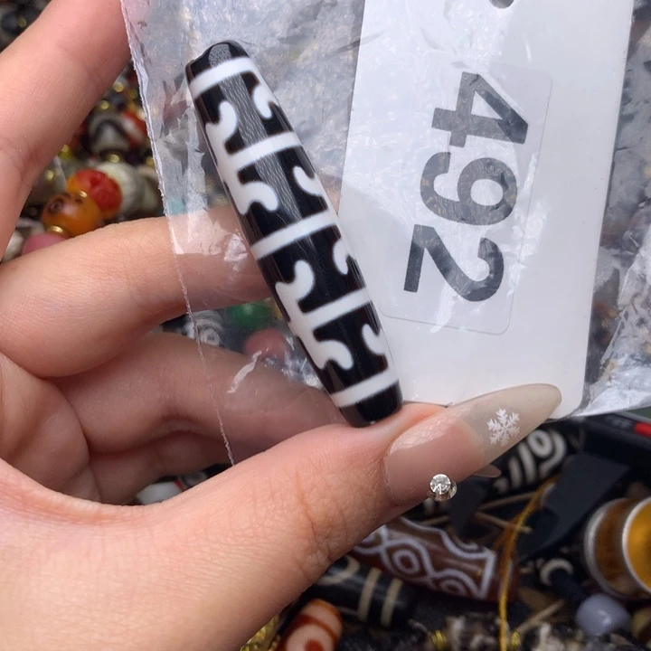 玛瑙/玉髓未镶嵌发一条