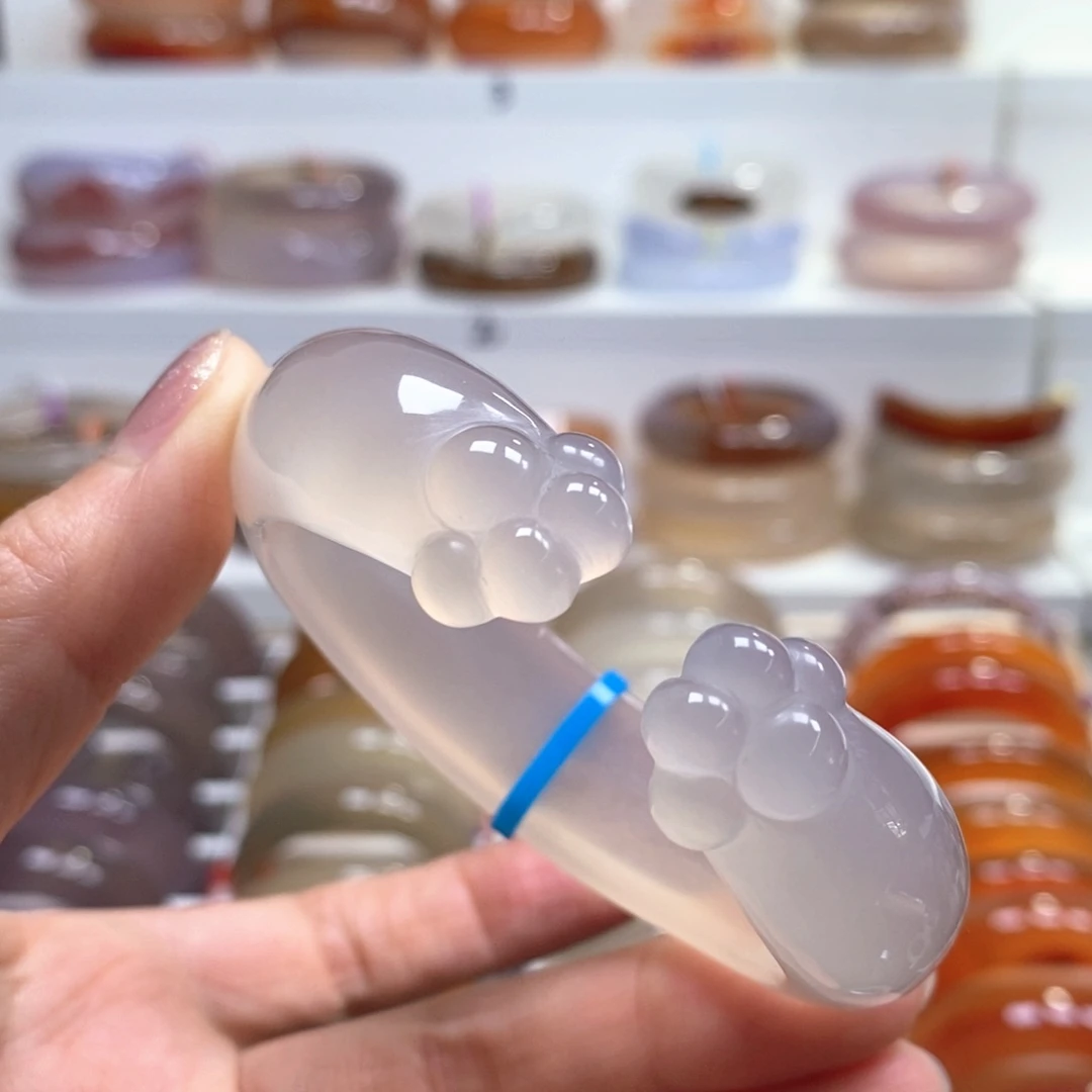 玛瑙/玉髓手镯未镶嵌芊*?