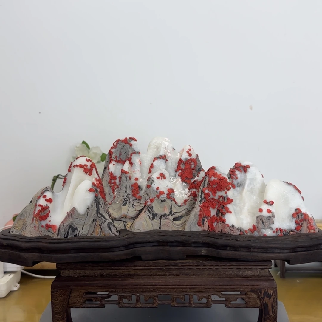 灵璧奇石白灵玉石