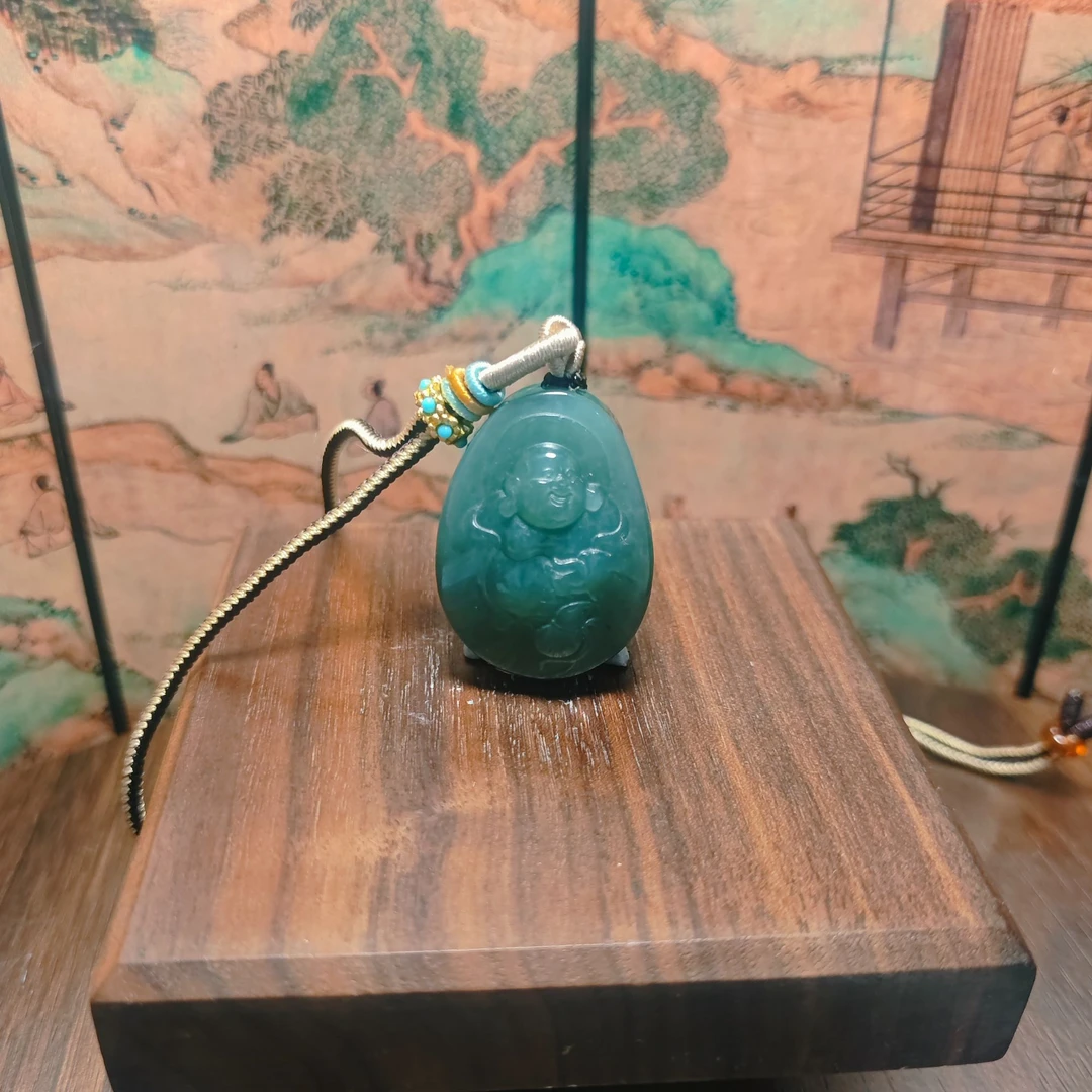 K和田玉佛公吊坠0891