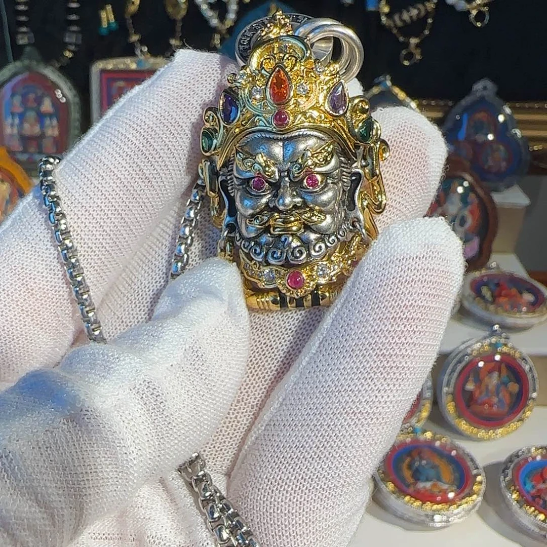 泥塑黄财神作品精品