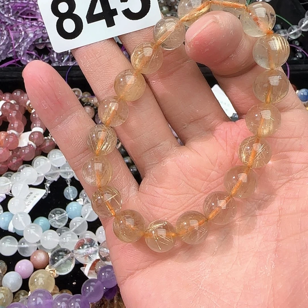 水晶手链未镶嵌845金发