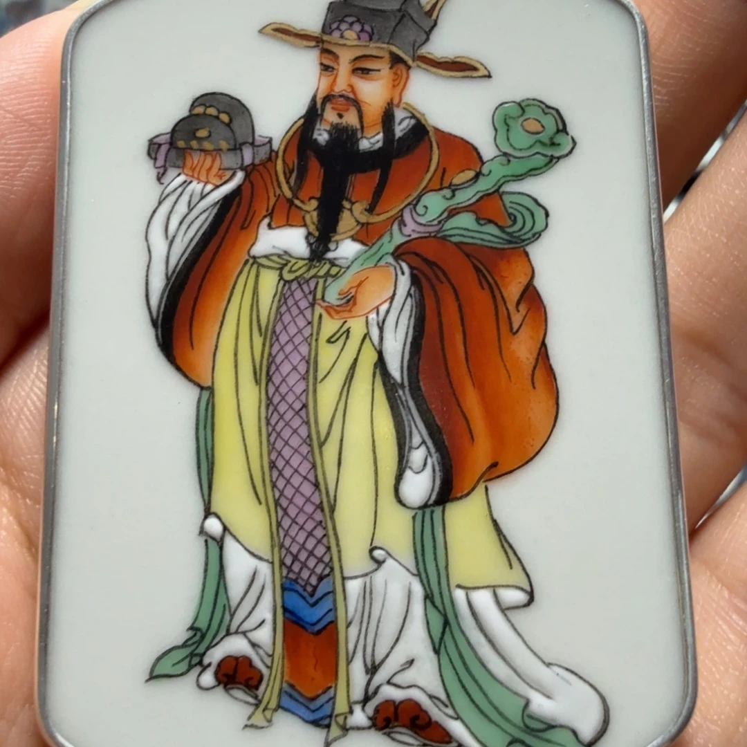 世***人摆件财神爷挂件一个