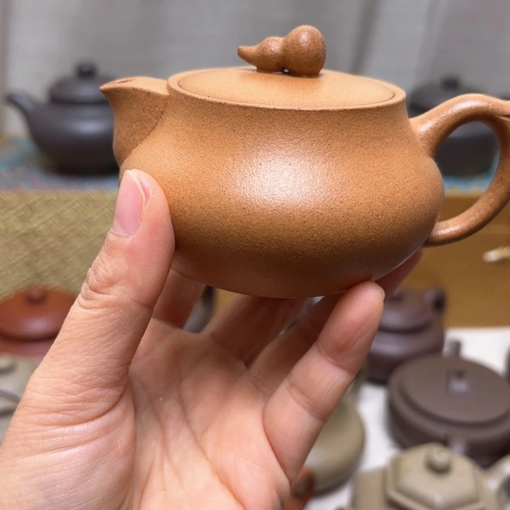紫砂茶壶自*光老宕口黄金段40目满砂孤品福利