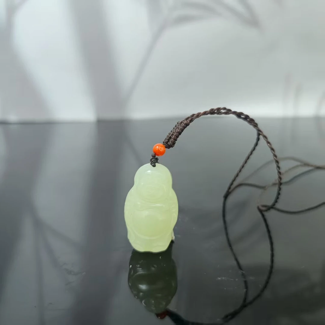 Z和田玉佛公吊坠1265