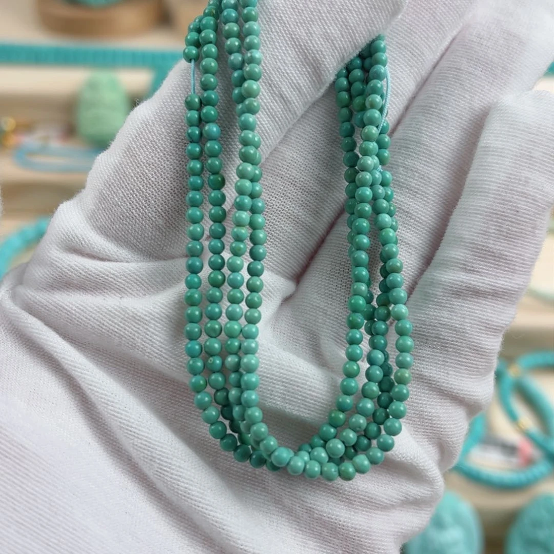 未镶嵌绿松石尺寸2.9mm