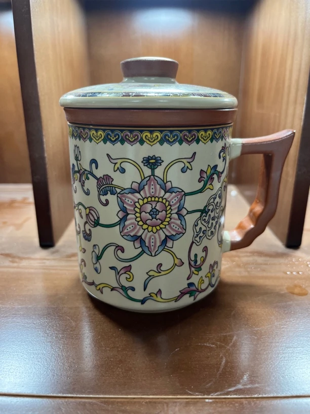 A356办公杯茶具茶水分离