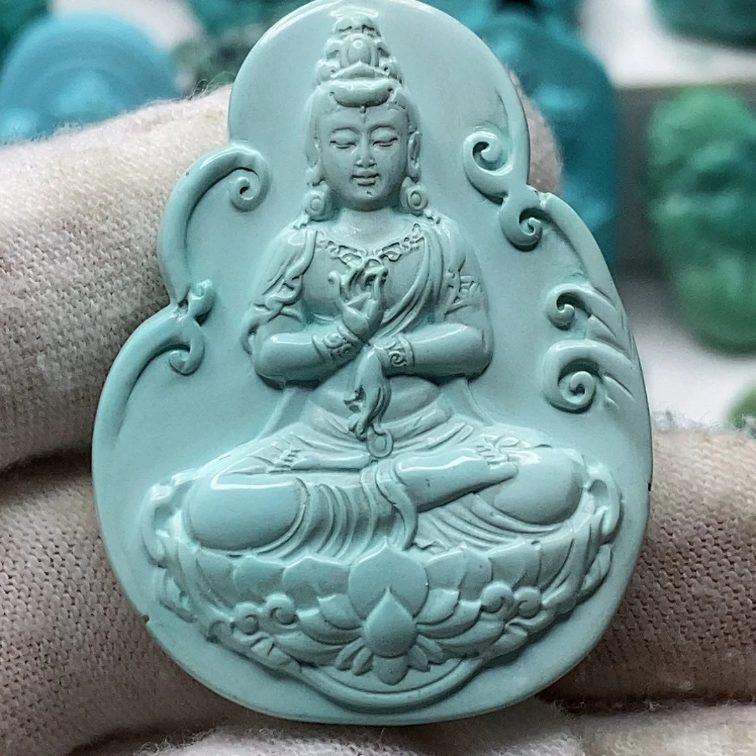 绿松石未镶嵌天然原矿 地大质检 抖音基地 顺丰发货