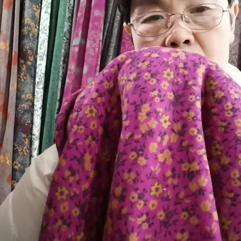 织花奥绒布料44号1.4米