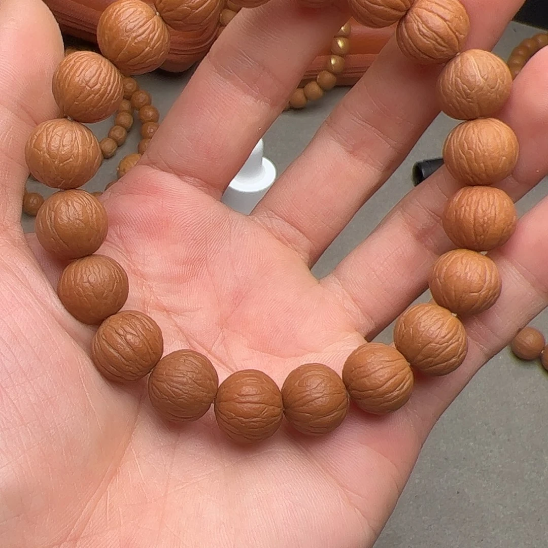 手串猴头核桃，13凤羽手串