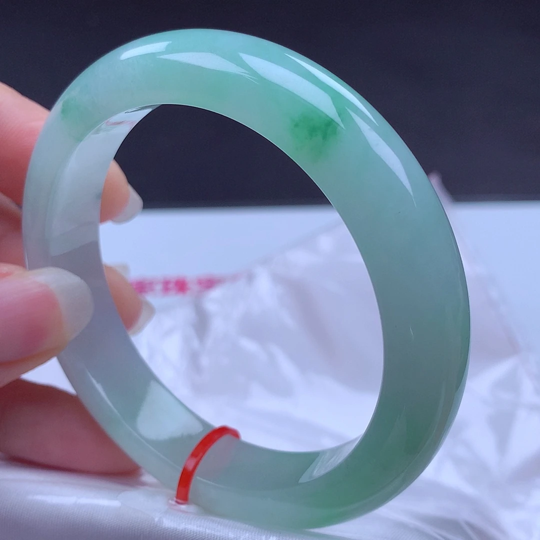 未镶嵌手镯翡翠手镯22063